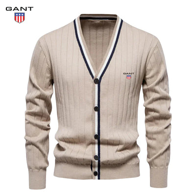 GNT Refined Button-Down Cardigan